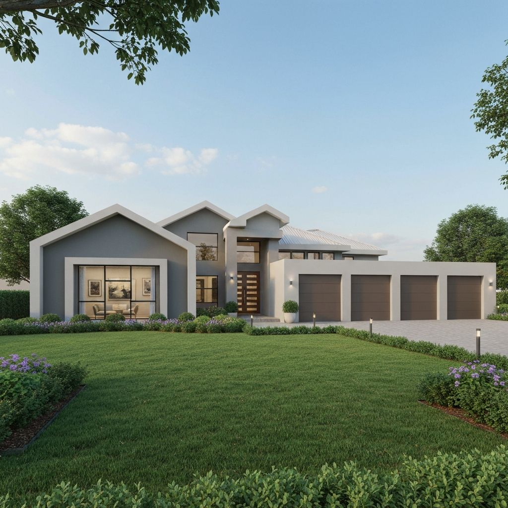 Modern Residential Rendering