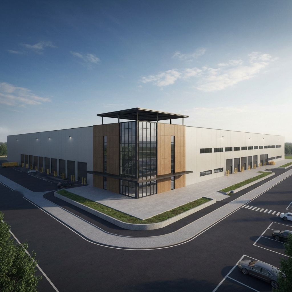 Commercial Building Rendering